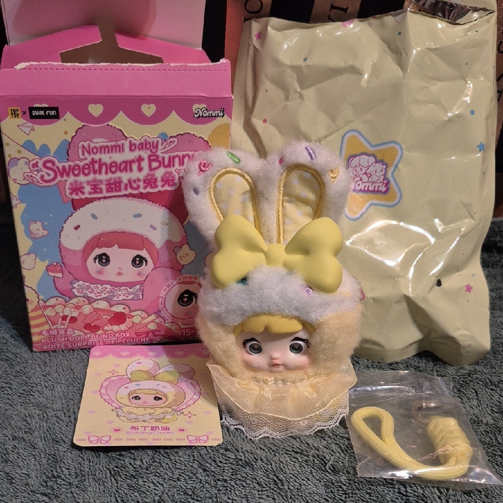PUDDING CREAM - NOMMI Baby Sweetheart Bunny